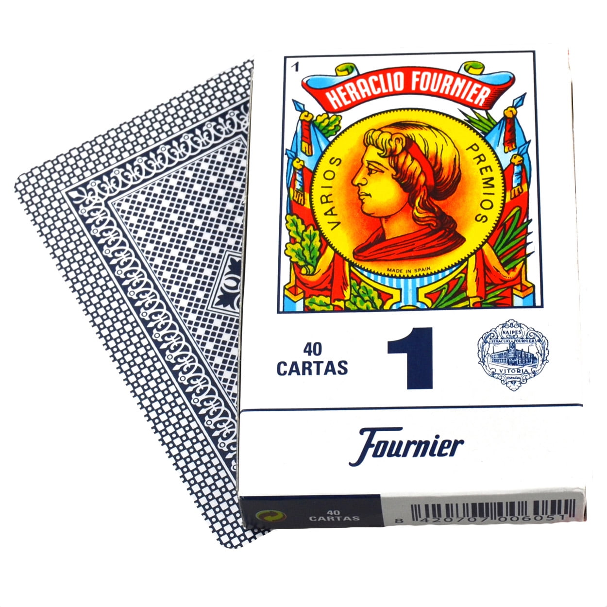 Premium Cards Pack 2x BARAJA POKER FOURNIER Nº 611 ORIGINAL 55 NAIPES CARTAS 