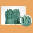 thumbnail image 4 of YIEMEEN Sturdy Breathable Leather Welding Gloves for Safe Handling in Construction Sites, 4 of 6