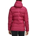 thumbnail image 2 of Adidas Women’s Helionic Down Puffer Jacket, Pink, Large, 2 of 2