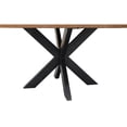 thumbnail image 3 of Logan Round 72" Dining Table In Natural Mango Solid Wood Finish, 3 of 4
