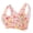 A, variant on Gubotare Strapless Bras For Women Women's Shirred Front Sport Bra With Removable Pads,C XL