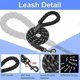 thumbnail image 4 of No Pull Dog Harness and Leash Set, Adjustable Reflective Vest Harness for Medium Large Dogs Outdoor Training Walking, Comfortable Oxford Easy Control, 4 of 4