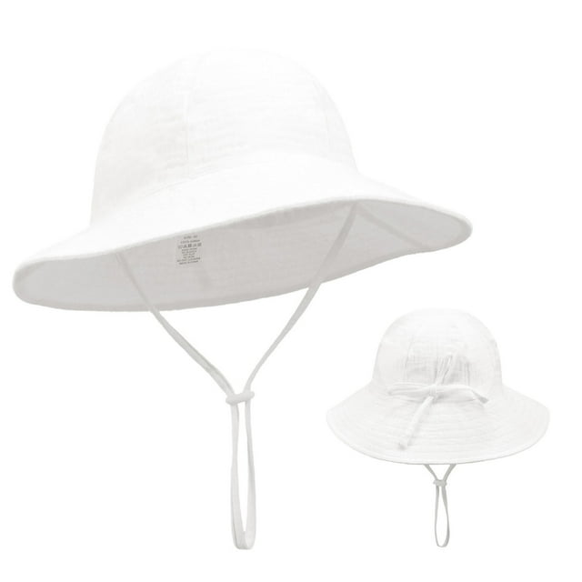 Chapeau de Soleil à Rabat de Nuque Ajustable, Séchage Rapide, Pliable, Protection Uv Upf 50+, Chapeau Bob, Tout-Petit Bébé, Chapeau de Soleil Garçons Filles, Mode
