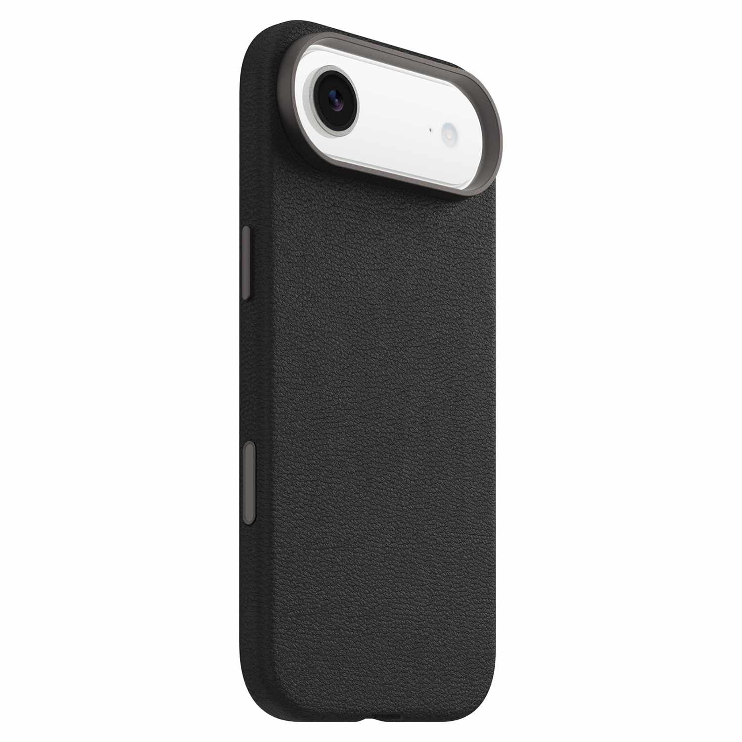 OtterBox Étui Symmetry Cactus Leather MagSafe avec Contrôle de la Caméra Noir Ash (Noir) pour iPhone Air
