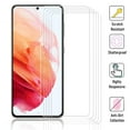 thumbnail image 1 of WREESH For Samsung S21 Clear Tempered Glasses Screen Protector Film 6.2-Inch 5PC, 1 of 2