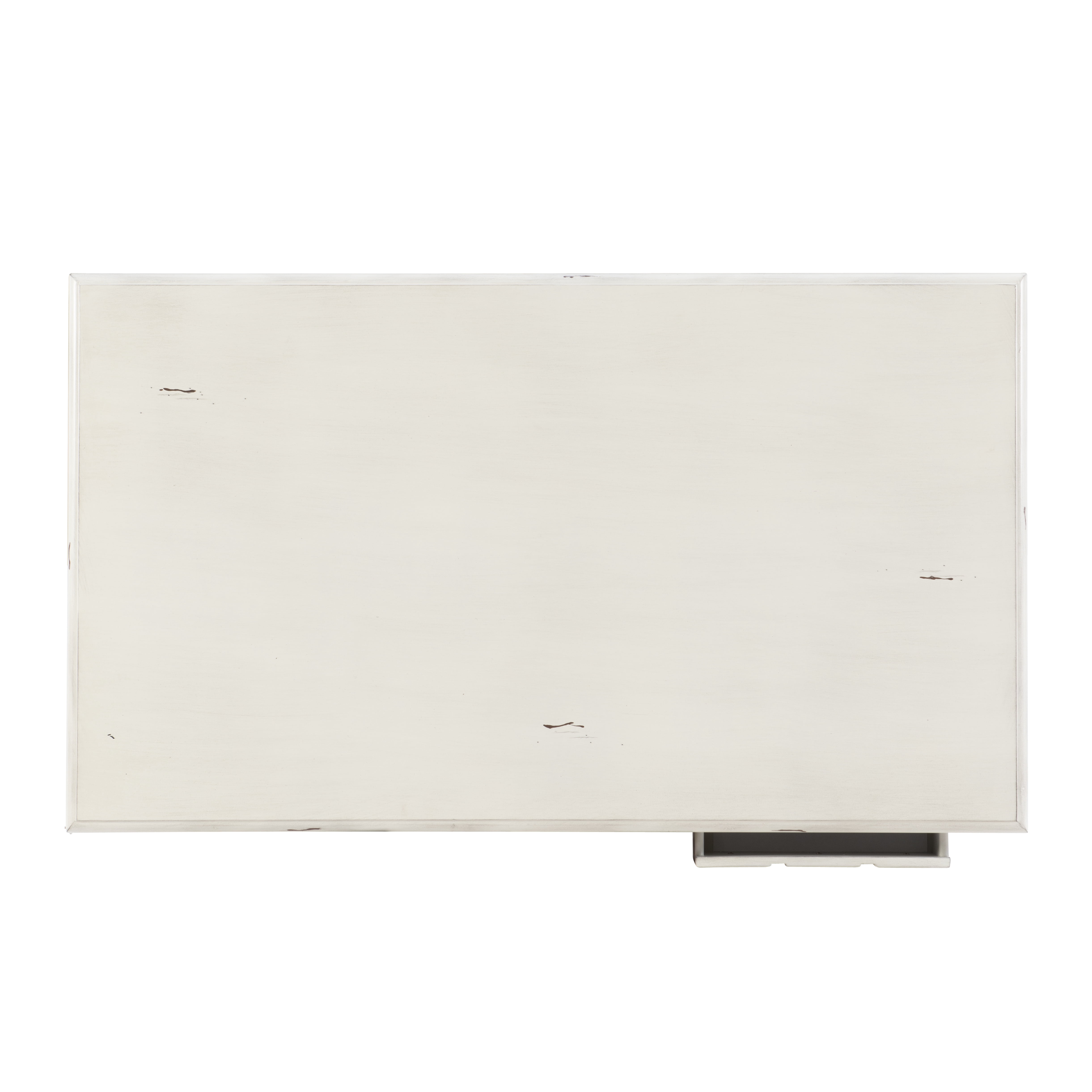 Powell Sadie 3-Drawer Coffee Table with Shelf, Cream