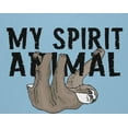 thumbnail image 4 of Old Glory Youth Sloth My Spirit Animal Short Sleeve Graphic T Shirt, 4 of 6