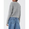 thumbnail image 4 of SUNSIOM Cardigan Uni pour Femmes Manches Longues Col Rond Boutonné Pull Tricoté, 4 of 7