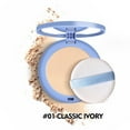 Dry And Wet Powder Set Natural Concealer Long Lasting Powder Face