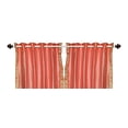 thumbnail image 4 of Ring Top Sheer Sari Curtains 80" W X 96" L matching tiebacks- Handcrafted Pink Drapes Unlined for light & airy ambience Perfect for Living/Bedroom/Dining Room Sold in Pairs, 4 of 6