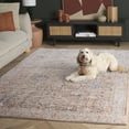 thumbnail image 3 of SAFAVIEH Scarlett Cennetig Floral Area Rug, Brown/Ivory, 8' x 10', 3 of 11