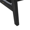 thumbnail image 6 of SAFAVIEH Darryl Outdoor Patio 5 Piece Conversation Set, Black, 6 of 11