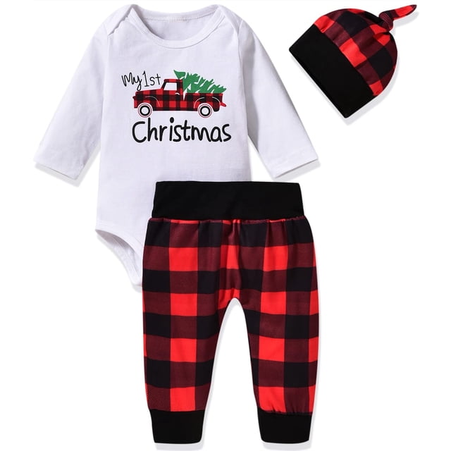 Traje coordinado Aalizzwell Preemie Baby Boys Christmas
