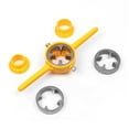 thumbnail image 1 of Multifunctional Plastics Water Pipes Threading Die Imperial Manual Tap Screw Dies Set PVC NPT 60° Conical Tube Thread Die Kit, 1 of 7