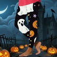 thumbnail image 5 of Women's Brushed Christmas Halloween Ankle Length Stretch Pumpkin Ghost Skull Printed Leggings High Waisted Yoga Pants S-XXL, 5 of 6