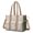 Cute Shih Tzu, variant on Teacher Tote Bag,Dachshund Dog Teacher Utility Tote Bag,Large Work Tote Bags for Women with Multiple Pockets,Top Zipper Closure,13.8x10.6x6.7 Inch