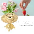 thumbnail image 4 of Bandeja De Frutas De Estilo Europeo, aleación De Zinc Y Metal, Nueces Para Refrigerios, Estante De Almacenamiento Para Servir Alimentos, Decoración De Mesa De Comedor, Adecuada, 4 of 7