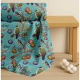 thumbnail image 4 of Soimoi Cotton Voile Fabric Floral,Birds & Baubles Christmas Print Fabric by the Yard 42 Inch Wide, 4 of 7