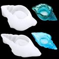 thumbnail image 2 of 2 uds espejo estéreo concha molde de silicona Diy caja de almacenamiento de carcasa de cristal Afortunado Sencillez, 2 of 5