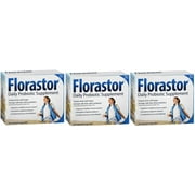 Florastor Daily Probiotic Supplement 250mg Capsules 50ct(3 Pack)