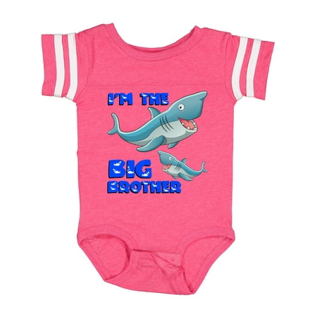 

Inktastic I m the Big Brother Shark Gift Baby Boy Bodysuit