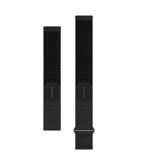 Garmin ComfortFit Nylon Band, 20mm Quick Release Black