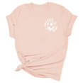thumbnail image 4 of MesaSe Ladies‘ Solid Color  Neck Double Football Print Short Sleeve T Shirt, 4 of 5