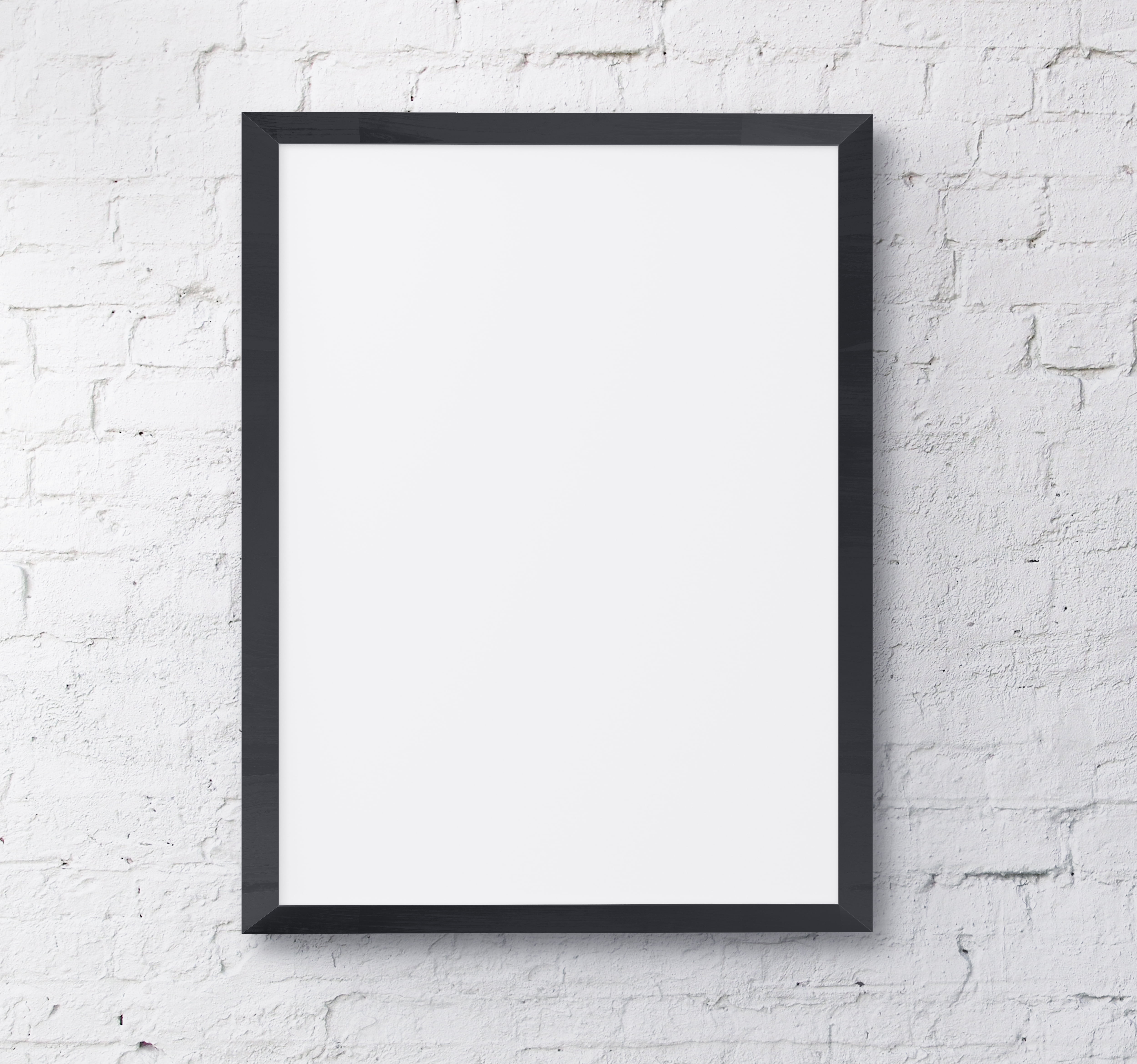 (1) 24x32 - Picture Frame for Puzzles, Photos, Artwork - 1.25" Black MDF Frame with plexi-glass and hanging hardware