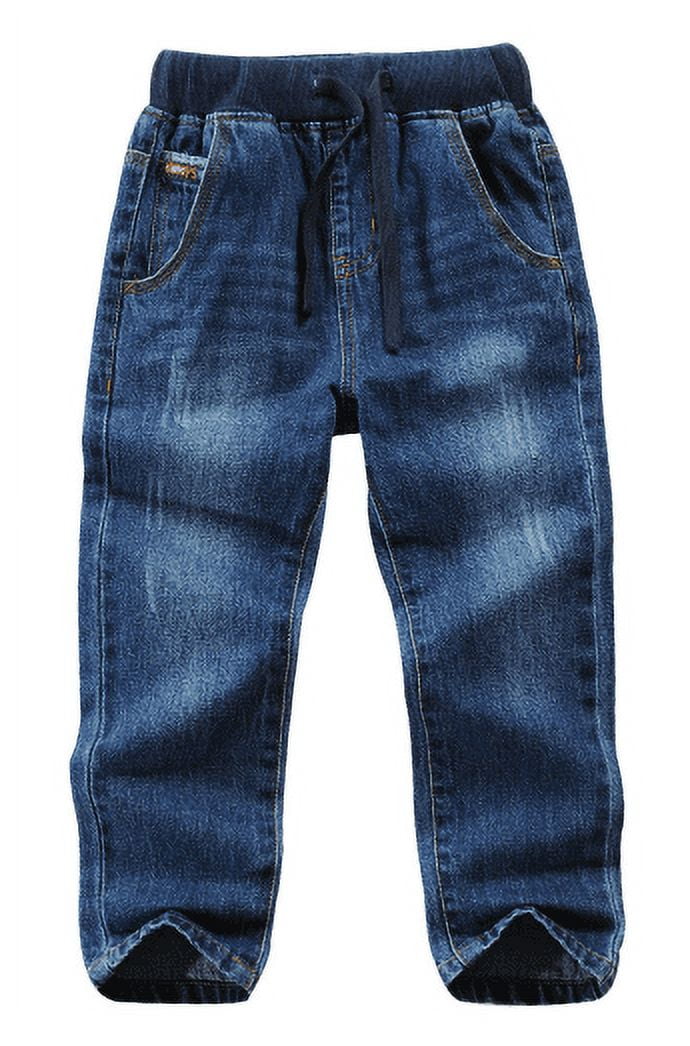 Boy's Skinny Fit Ripped Destroyed Distressed Fashion Kids Stretch