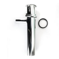 Thrifco 4400636 Chrome Plated Brass Tubular Plain Branch Sink Tailpiece - 22 Gauge