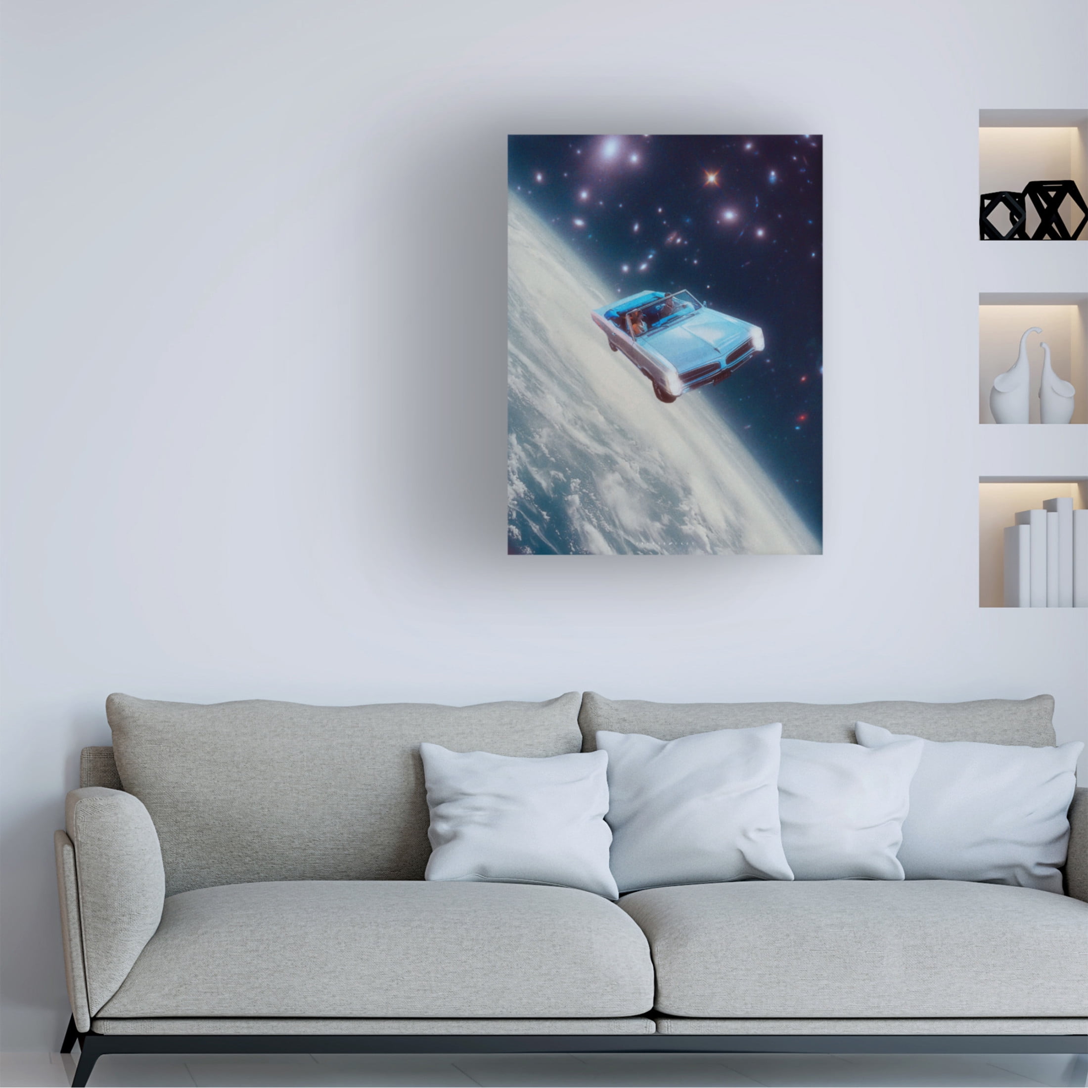 Trademark Fine Art spacerocket art  463 Canvas Wall Art