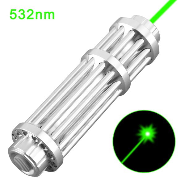 20 Miles High Power Green 1MW 532nm Laser Pointer Pen Militar Burning Beam Light 