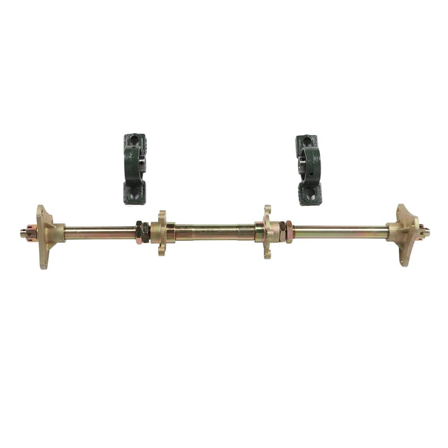 Kit de Eje Trasero de Bricolaje, Bridas de Alta Resistencia Duradera Bodas de Servicio Pesado de 24 Pulgadas Kit de Eje Trasero Para Atv para 50-150CC