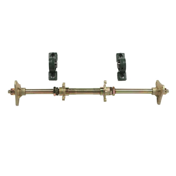 Kit de Eje Trasero de Bricolaje, Bridas de Alta Resistencia Duradera Bodas de Servicio Pesado de 24 Pulgadas Kit de Eje Trasero Para Atv para 50-150CC