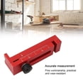 thumbnail image 3 of Woodworking Gaps Gauge  Tenon Measuring Tool Depth Measuring Ruler Aluminum, 3 of 6