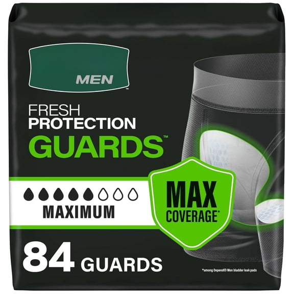Men Incontinence Liner - Maximum Absorbency - 84ct