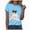 Sky Blue, variant on TOWED22 Halloween Cute Ghost Wear Bow T-Shirts for Women Graphic Short Sleeve Tees Cotton Crew Neck T Shirt Casual Tops(Green,M)