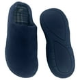 thumbnail image 3 of Dearfoams Mens Blue Slippers Slip-In Clogs Large (11-12), 3 of 4