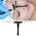 thumbnail image 4 of Eyebrow Microblading Ruler, Portable Eyebrow  Shaping Stencil Durable Flexible  For Tattooist For Beauty Artist, 4 of 8