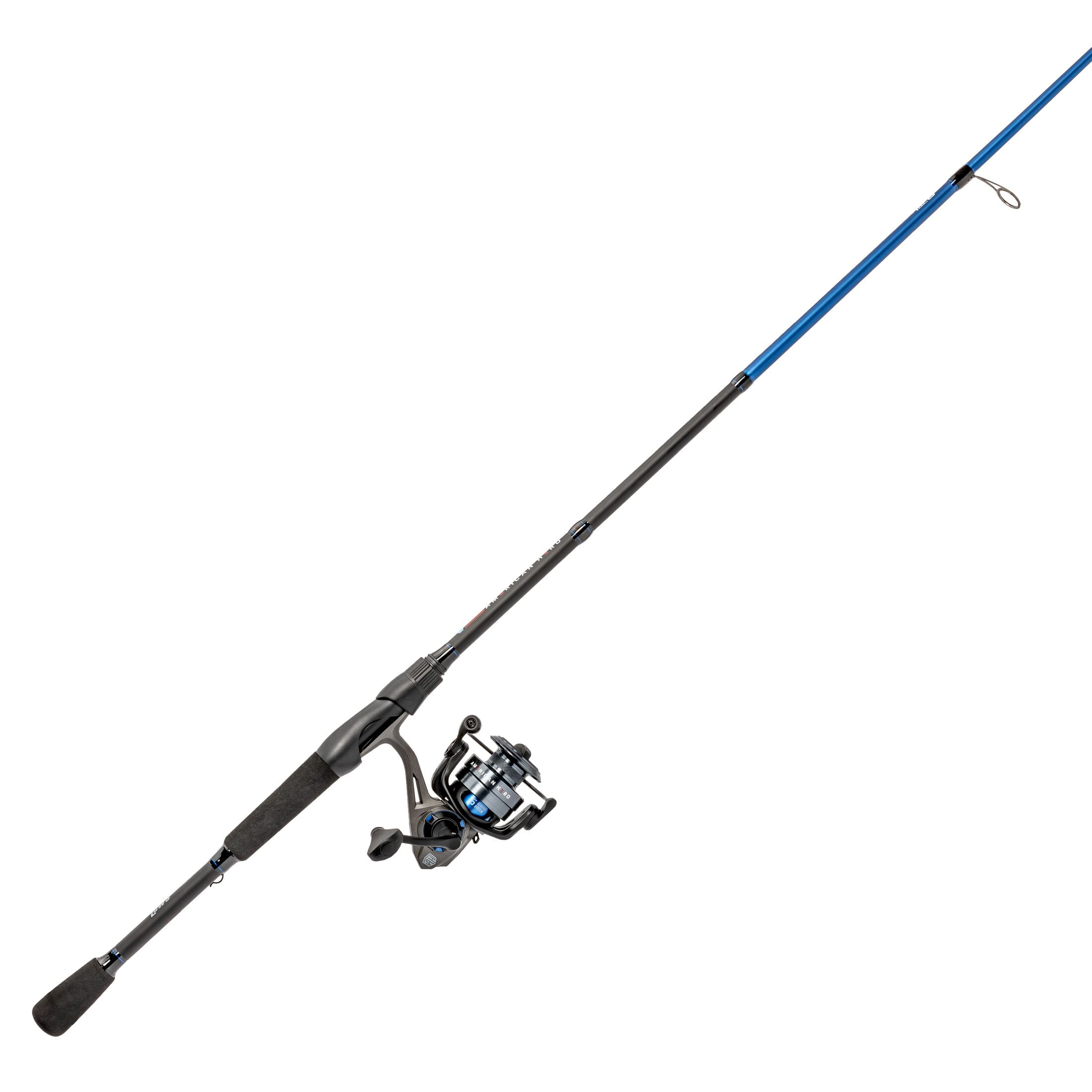マキ2/2 Lew's Mach Smash Spinning Reel and Fishing Rod Combo, 7-Foot 2