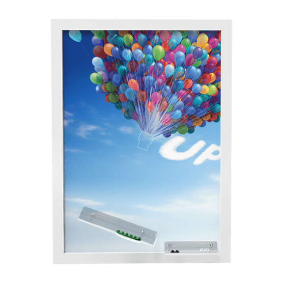 (Model Not Included) Acrylic Display Wall Mount for Lego 43217