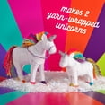 thumbnail image 3 of Craft-tastic - Yarn Unicorns Kit - Craft Kit Makes 2 Yarn-Wrapped Unicorns, 3 of 7