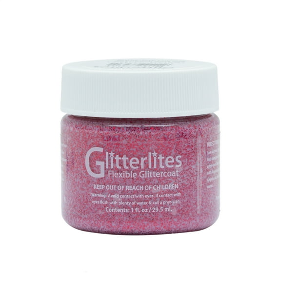 Angelus® Flexible Glittercoat, Ruby Red