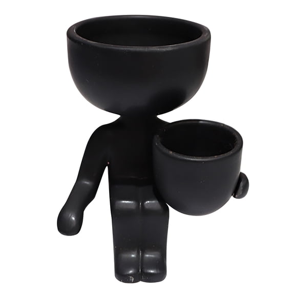 Humanoid Ceramic Flower Pot Creative Flower Pot Ceramic Crafts