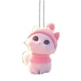 thumbnail image 2 of Clearance! 2024 New Acrylic Cat Decor Hanging Ornament Creative And Personalized Rearview Keychain Accessory For Cars, 2 of 9