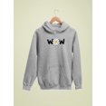 thumbnail image 3 of Wow Daisy Banner. Hoodie Women -Image by Shutterstock, Female XX-Large, 3 of 4