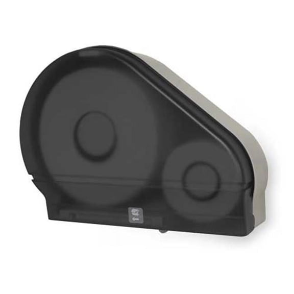 Palmer Fixture Rd002402F Single 9 In. Jumbo Tissue Dispenser With Stub-Black