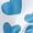 Blue, variant on EnJoCho Baby Girl 𝖱omper Jumpsuit Bodysuit Long Sleeve Cute Cartoon Elephant Heart Print Fall Clothes Outfit Baby Toddler 𝖱omper