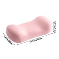 thumbnail image 3 of Openpig Cervical Pillow for Neck Strain Relief, Memory Foam Neck Pillow for Sleeping, Contour Cooling Pillow for Side Sleeper, Adjustable Orthopedic Sandwich Pillow, Travel(16.5"×7.8"×5.1"), 3 of 8