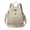 Beige, variant on Mini Backpack Purse for Women, Waterproof Small Backpack Purse Nylon Lightweight Daypack for Work Travel Shopping Casual